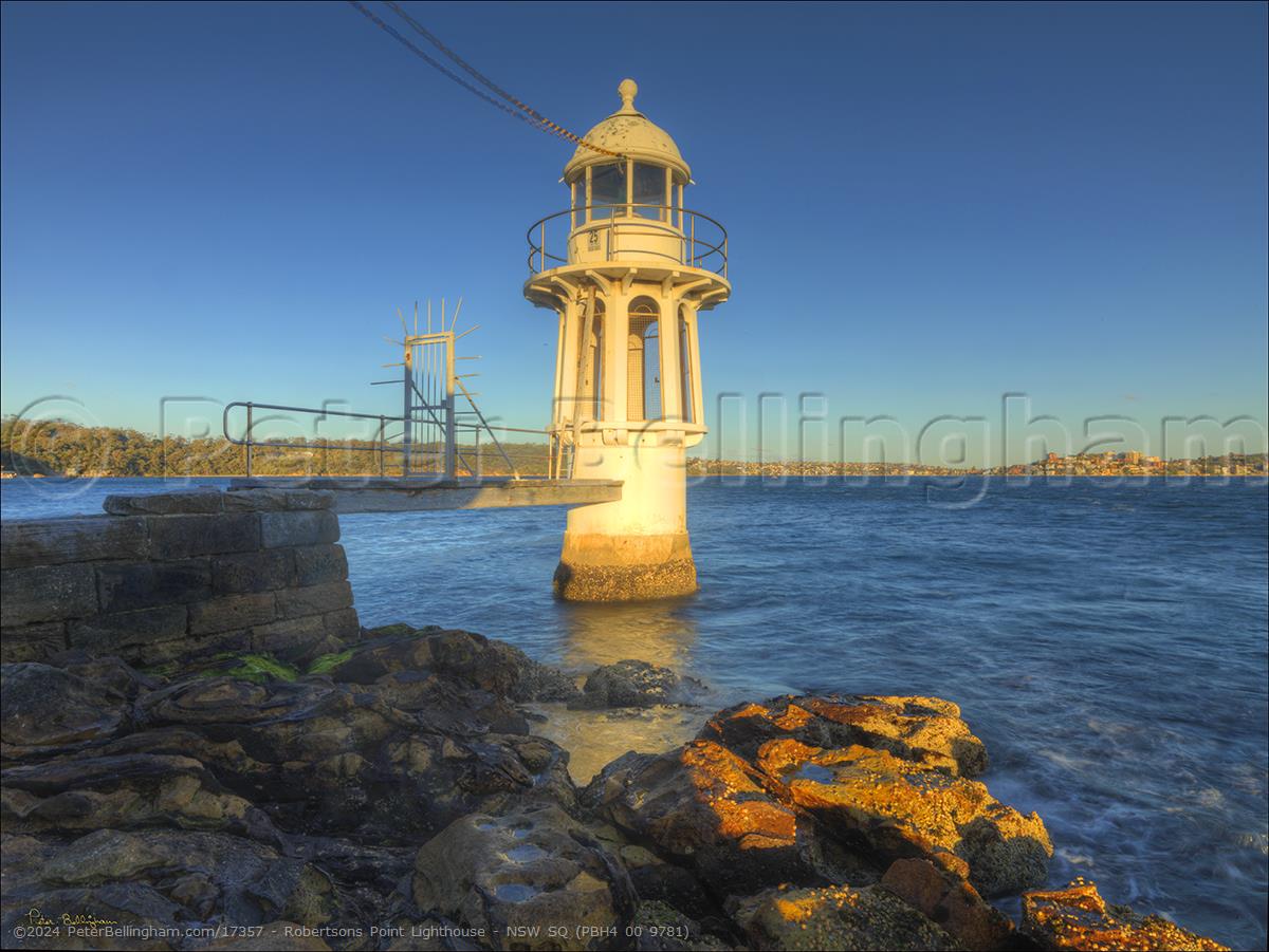 Peter Bellingham Photography Robertsons Point Lighthouse - NSW SQ (PBH4 00 9781)